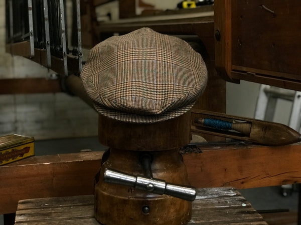Vintage Styled Men's Flat Tweed Cap by Sussex Tweed