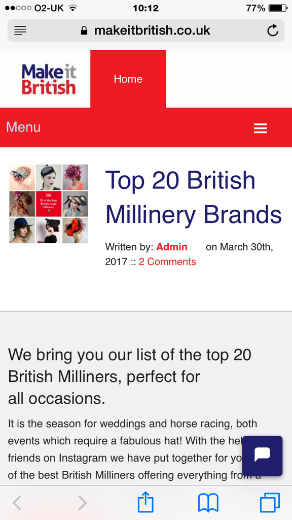 Top Twenty Tweed!