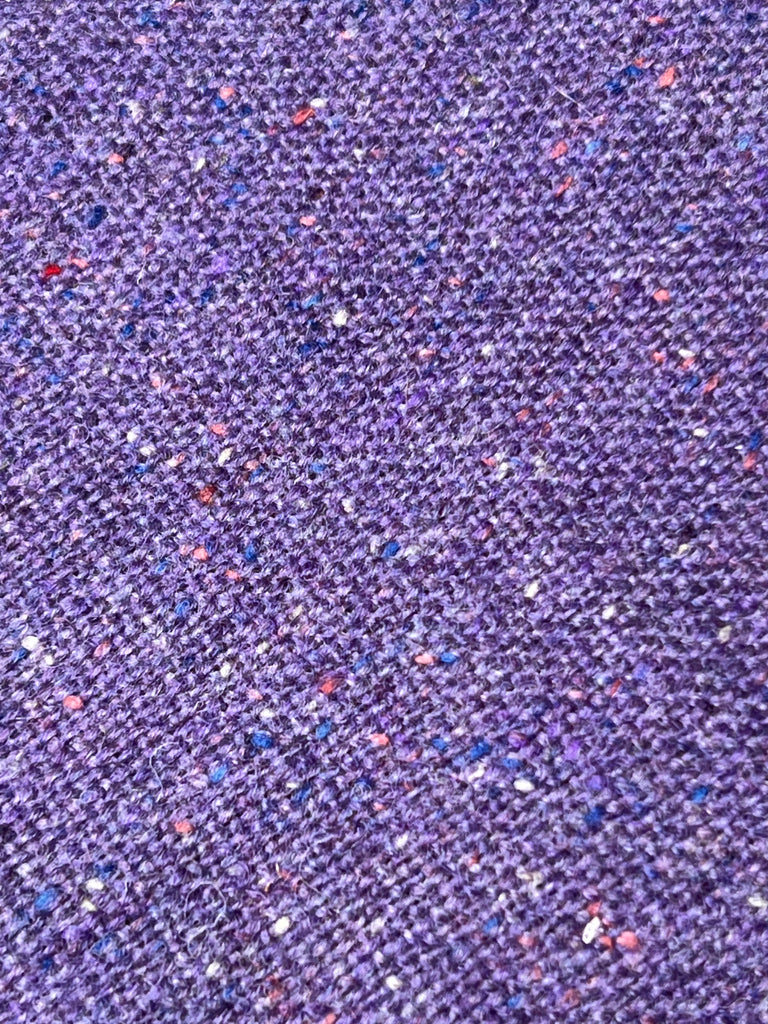 Purple Donegal-style tweed (out of stock)