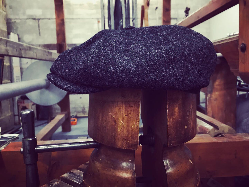Leather Sweatband Winchelsea Mens Tweed Cap Side View